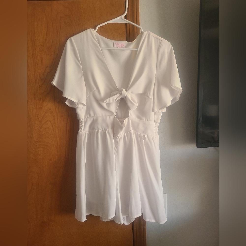White Romper